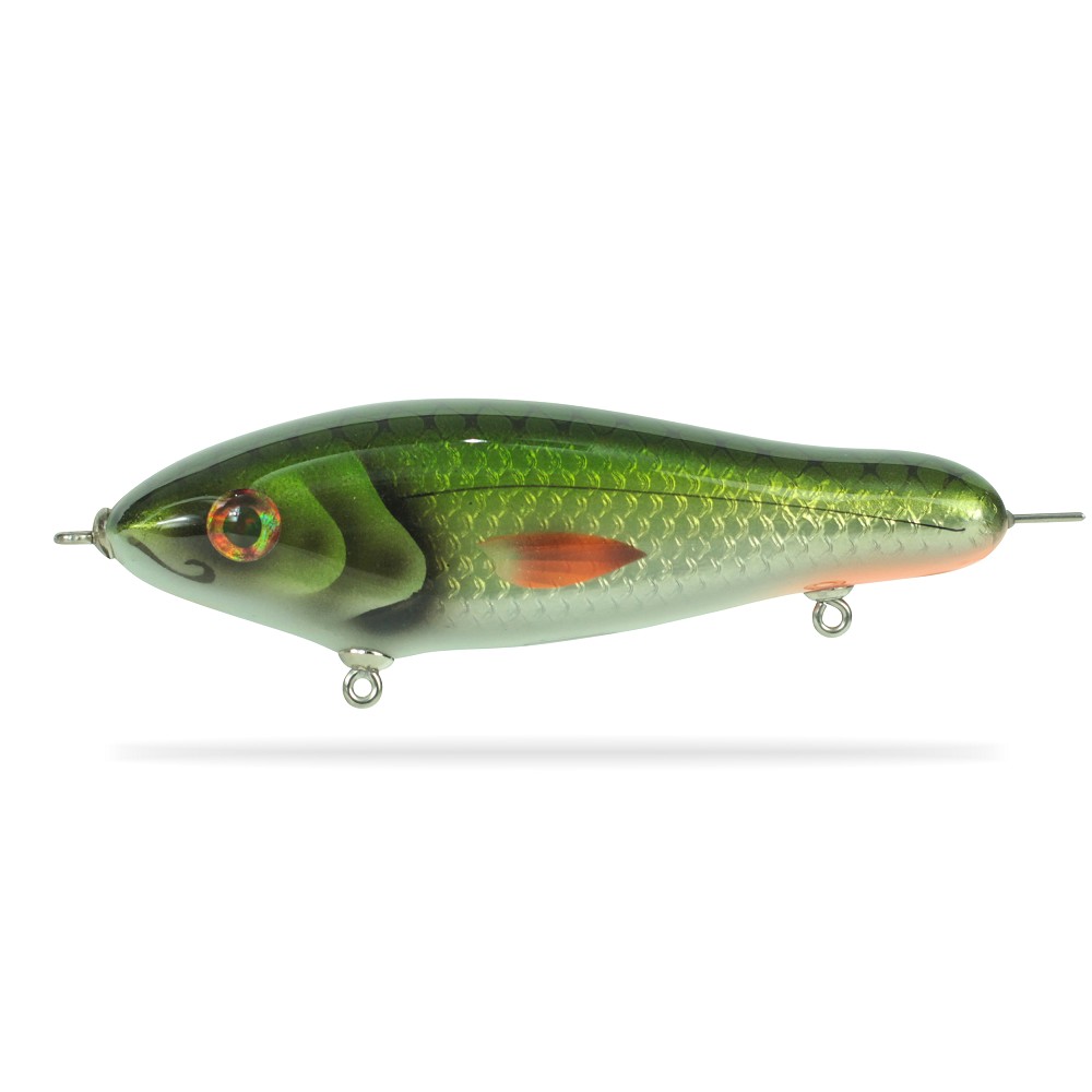 Snappy S Tail 13cm-Green Shad Reflex